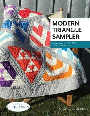 Modern Triangle Sampler - Sheila Christensen Quilts