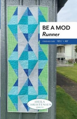 Be a Mod Runner mönster - Sheila Christensen Quilts