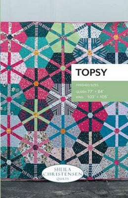 Topsy mönster - Sheila Christensen Quilts