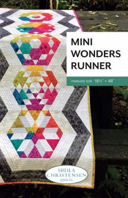 Mini Wonders runner mönster - Sheila Christensen Quilts