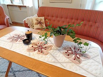 Tre Blomster mönster - Solbritt & Maria Quilt Design