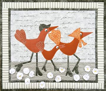 Vårpromenad mönster - Solbritt & Maria Quilt design