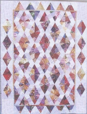 X Blocks Venetian Tiles mönster- Quilt Queen Designs - Patricia Pepe