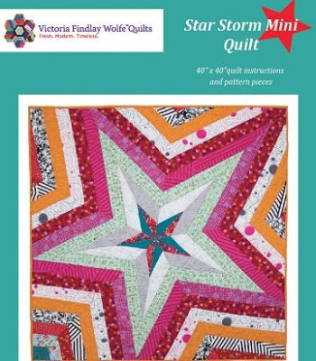 Star Storm Mini mönster - Victoria Findlay Wolfe