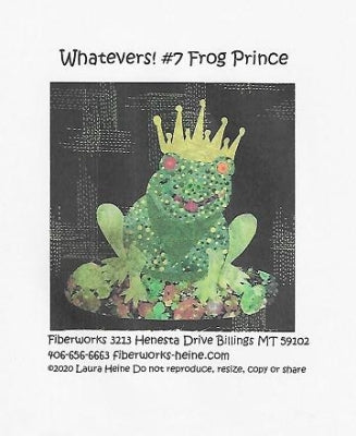 Whatevers 7 - Frog Prince mönster - Laura Heine