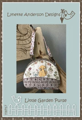 Little Garden Purse mönster - Lynette Anderson