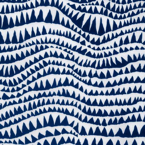 Shark Teeth Blue - 50 cm - Brandon Mably for Kaffe Fassett Collective