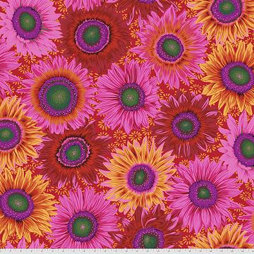 Van Gogh Red- 50 cm - Philip Jacobs for Kaffe Fassett Collective August 21