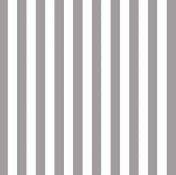 Grey white Stripe 1/2 inch - 50 cm
