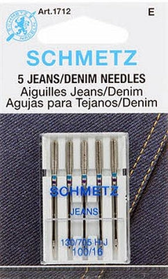 Jeans/Denim symaskinnålar Schmetz stl 16