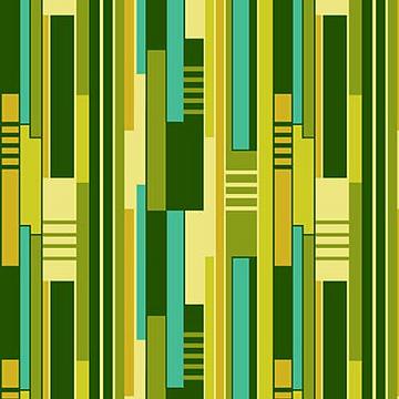 Irregular Blocks Stripe Digital - 50 cm - Judy Gauthier