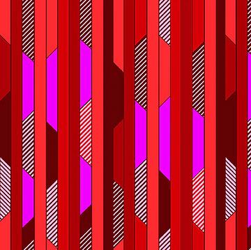 Diagonal Blocks Stripe Digital - 50 cm - Judy Gauthier