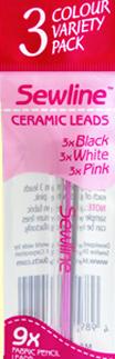 Sewline Ceramic Leads - 3 colour variety pack