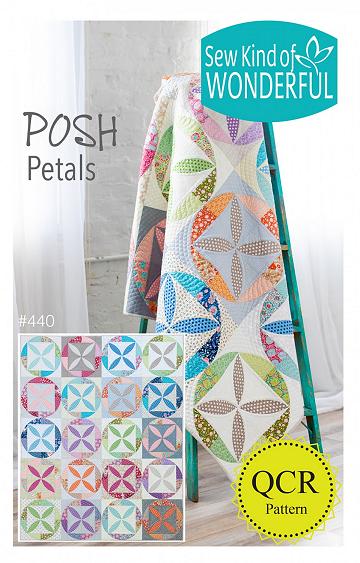 Posh Petals mönster - Sew Kind of Wonderful