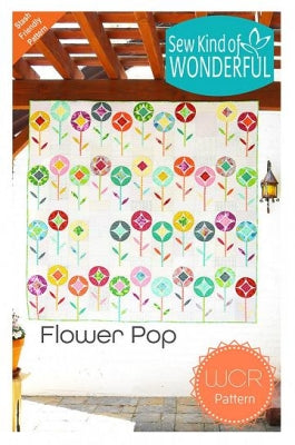 Flower Pop mönster - Sew Kind of Wonderful - Wonder Curve Ruler WCR