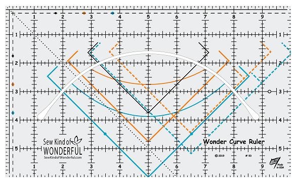 Wonder Curve Ruler - WCR - Sew Kind of Wonderful